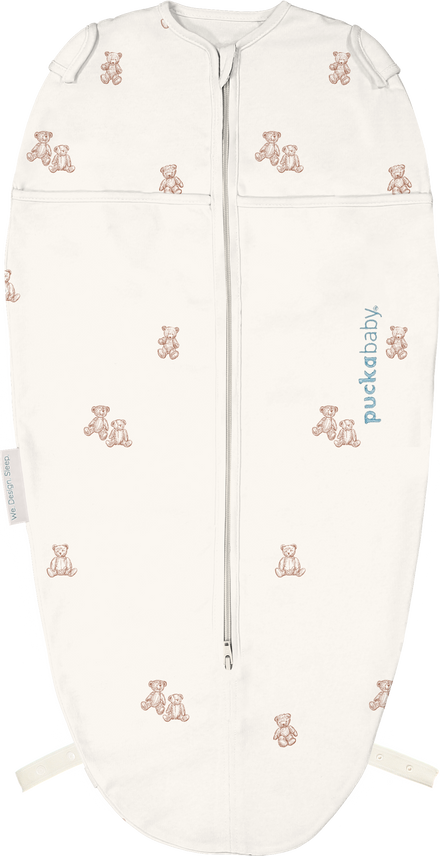 Puckababy Inbakerslaapzak Mini 3/6 M - Cotton | Teddy Bears