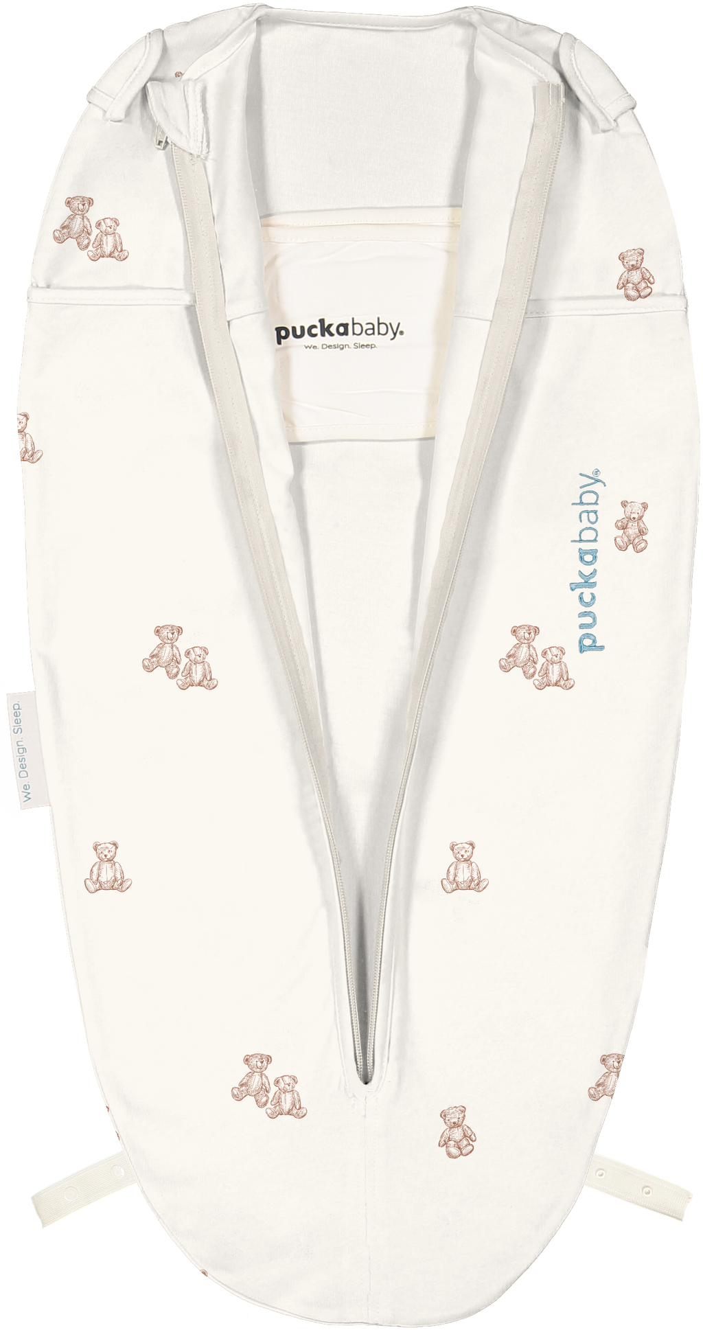 Puckababy Inbakerslaapzak Mini 3/6 M - Cotton | Teddy Bears