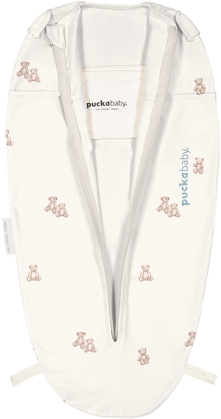 Puckababy Inbakerslaapzak Mini 3/6 M - Cotton | Teddy Bears