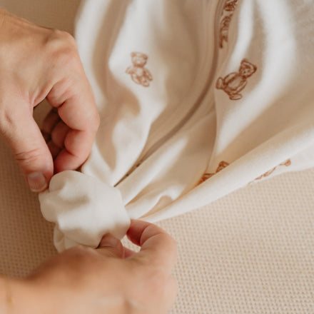 Puckababy Inbakerslaapzak Mini 3/6 M - Cotton | Teddy Bears