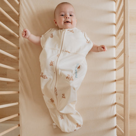 Puckababy Inbakerslaapzak Mini 3/6 M - Cotton | Teddy Bears