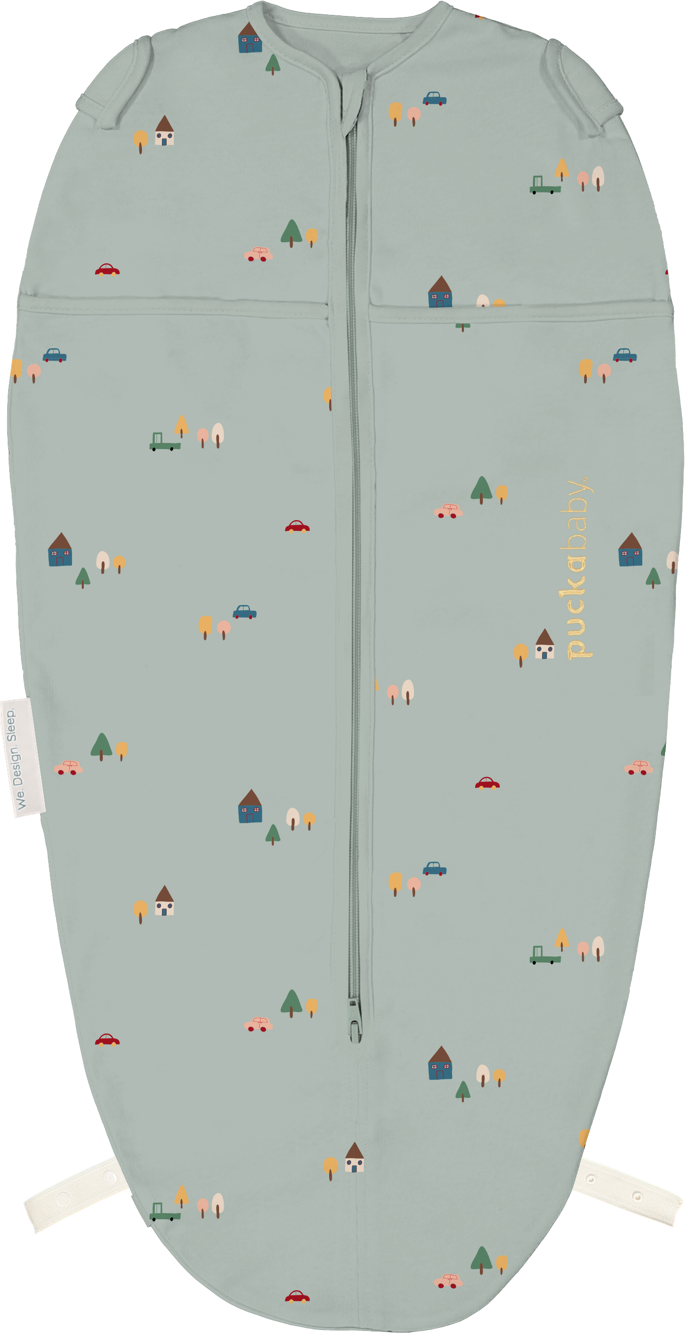 Puckababy Inbakerslaapzak Mini 3/6 M - Cotton | Tiny village