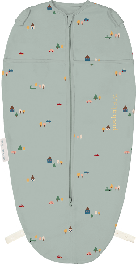 Puckababy Inbakerslaapzak Mini 3/6 M - Cotton | Tiny village