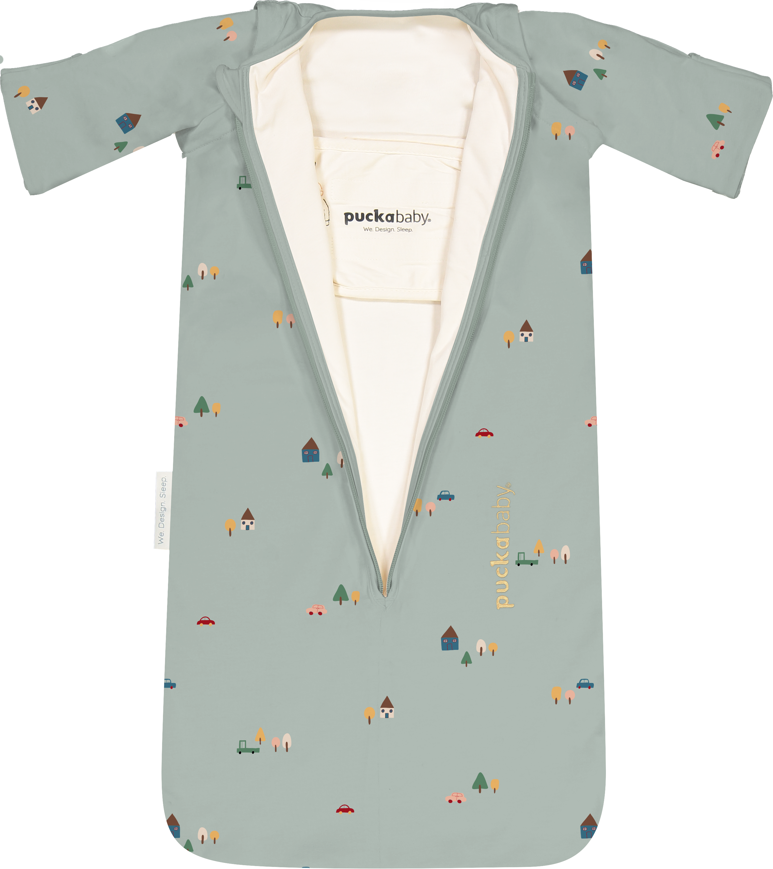 Puckababy Slaapzak The Bag Newborn < 6 M | 70 CM - Cotton | Tiny village