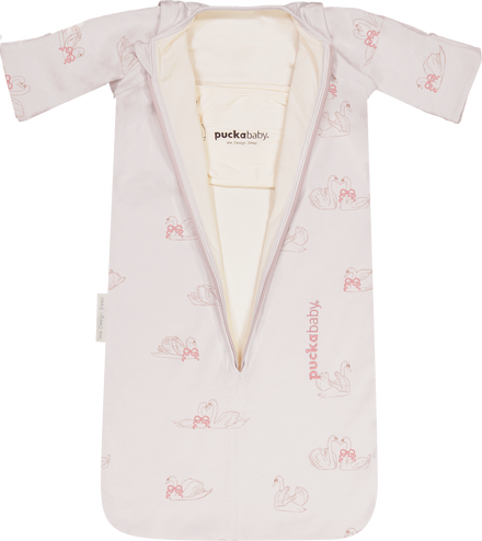 Puckababy Slaapzak The Bag Newborn < 6 M | 70 CM - Cotton | Swans
