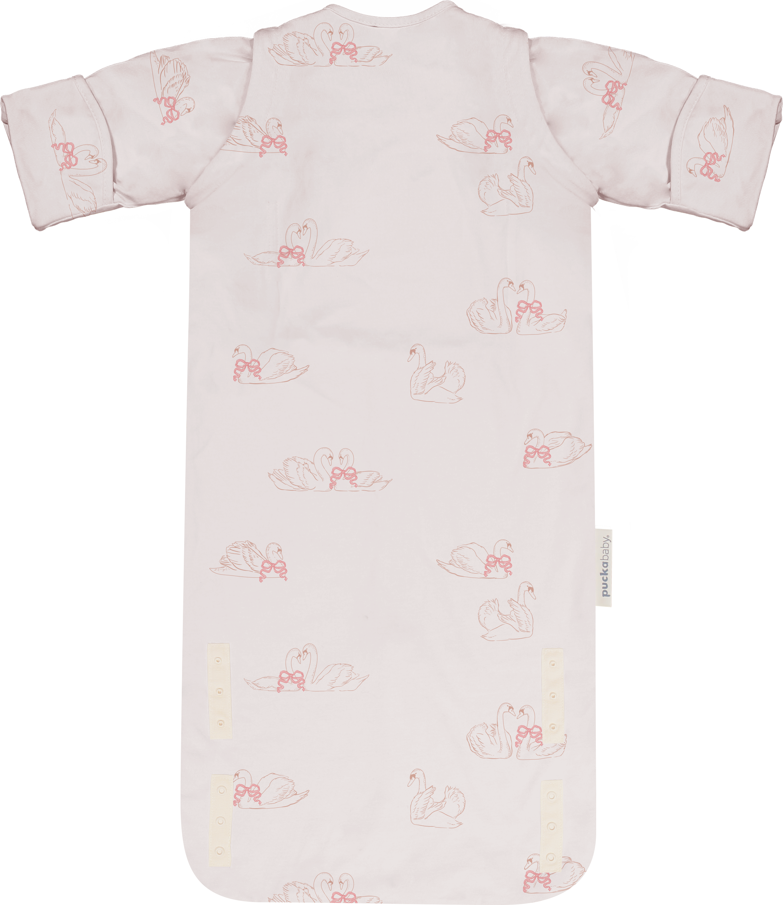 Puckababy Slaapzak The Bag Newborn < 6 M | 70 CM - Cotton | Swans