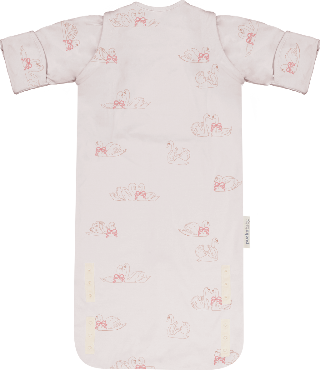 Puckababy Slaapzak The Bag Newborn < 6 M | 70 CM - Cotton | Swans