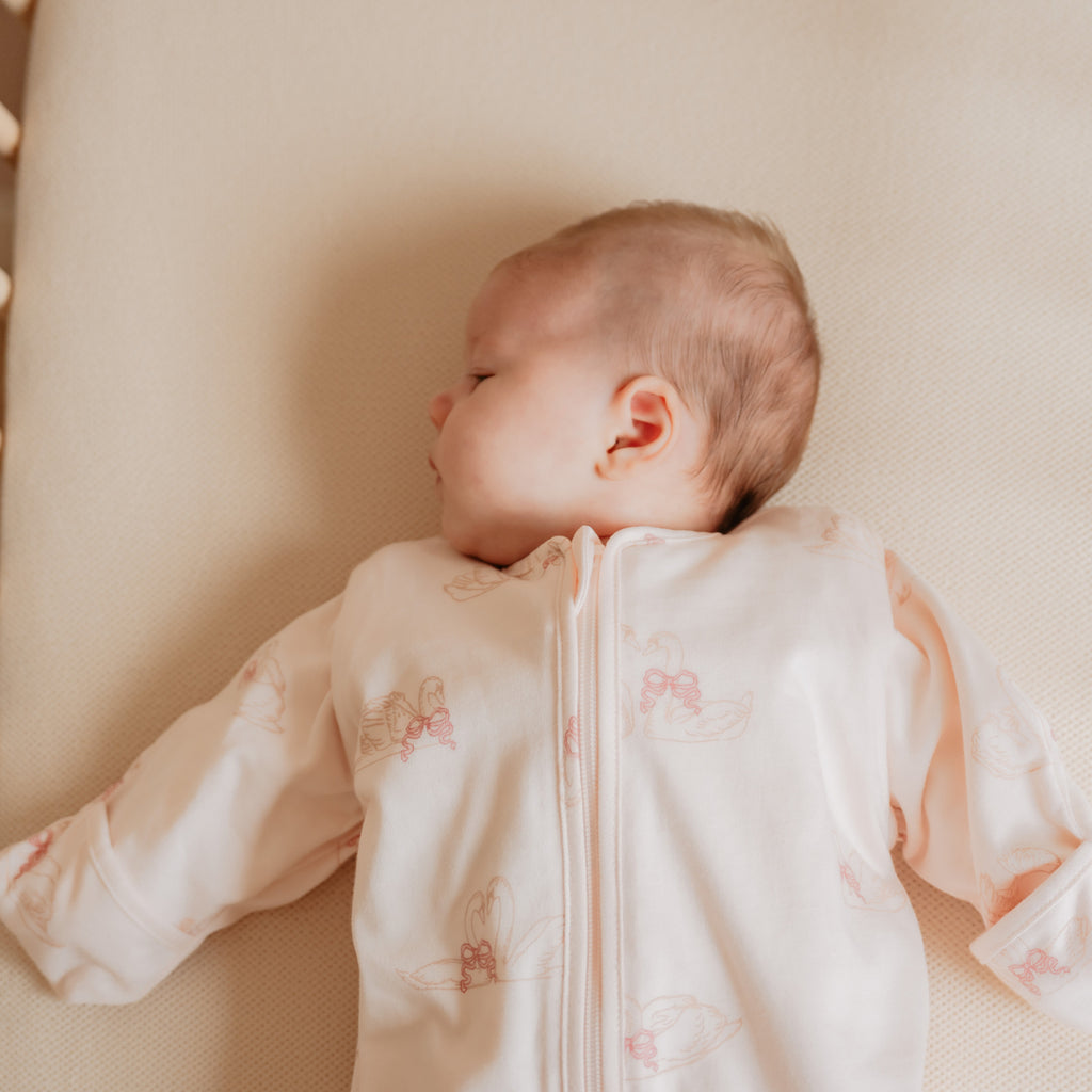 Puckababy Slaapzak The Bag Newborn < 6 M | 70 CM - Cotton | Swans