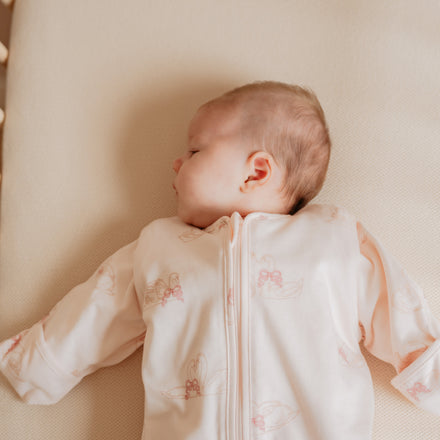 Puckababy Slaapzak The Bag Newborn < 6 M | 70 CM - Cotton | Swans