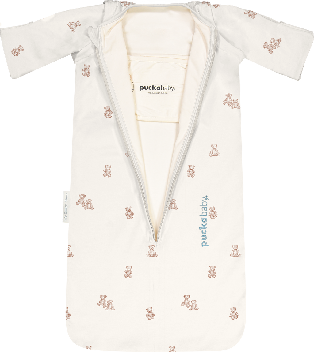Puckababy Slaapzak The Bag Newborn < 6 M | 70 CM - Cotton |  Teddy Bears