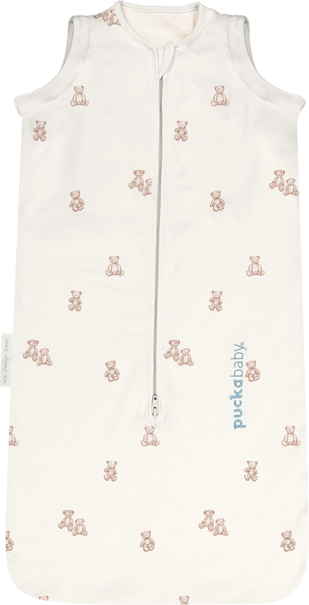 Puckababy Slaapzak The Bag Newborn < 6 M | 70 CM - Cotton |  Teddy Bears