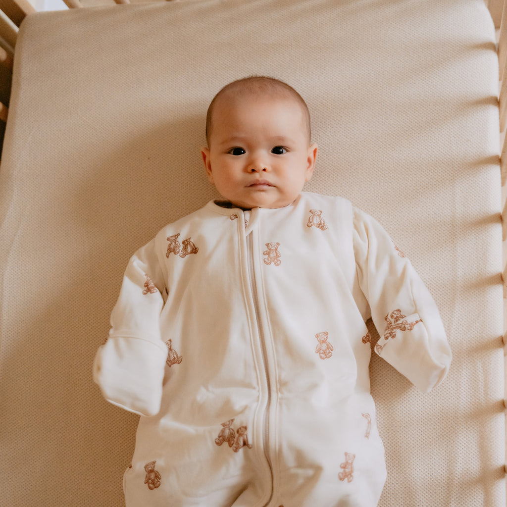 Puckababy Slaapzak The Bag Newborn < 6 M | 70 CM - Cotton |  Teddy Bears