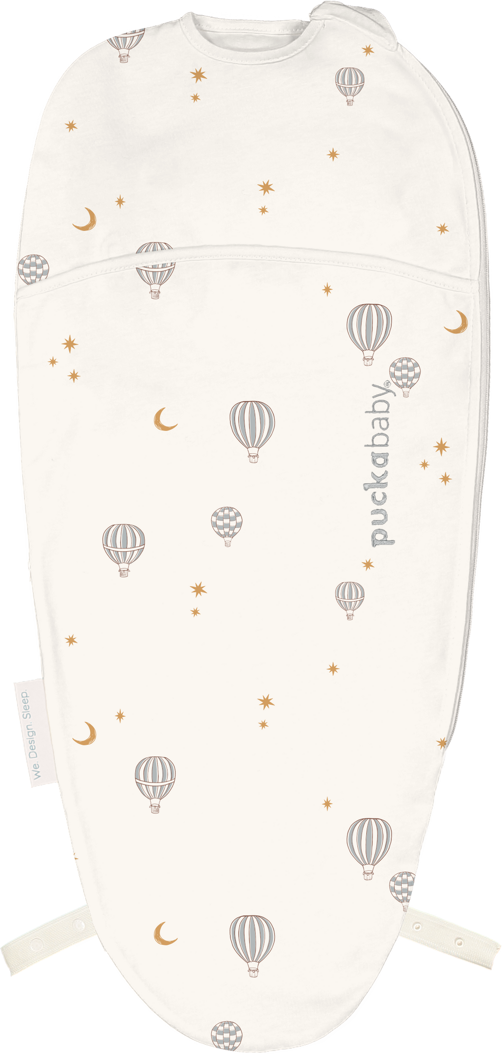 Puckababy Slaapzak The Original - Piep - 0/3 M - Cotton | Balloons