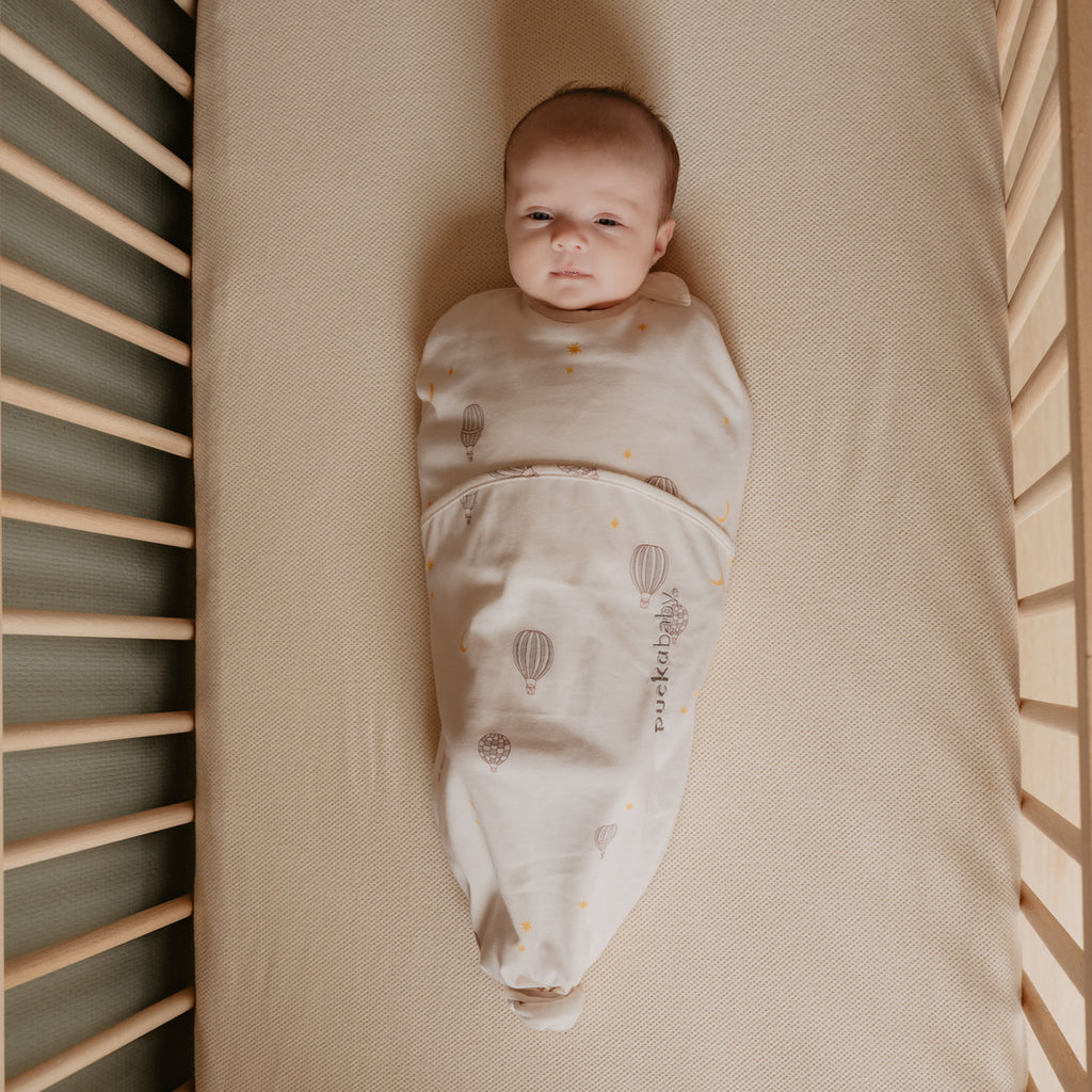 Puckababy Slaapzak The Original - Piep - 0/3 M - Cotton | Balloons