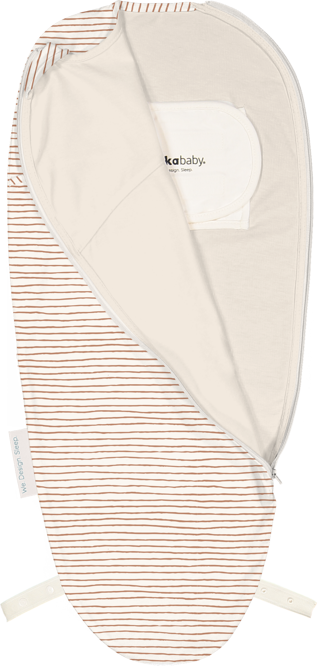 Puckababy Inbakerslaapzak The Original Piep 0/3 M - Cotton | Hazel stripes