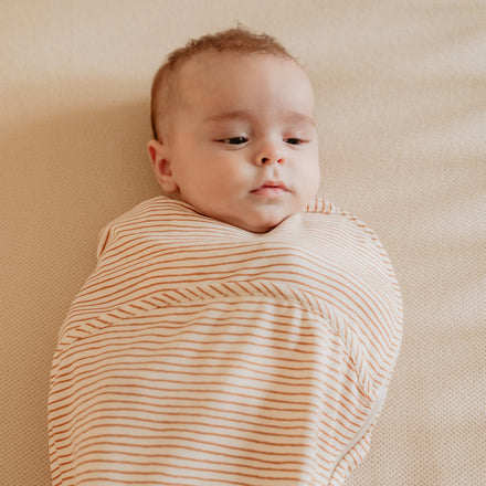 Puckababy Inbakerslaapzak The Original Piep 0/3 M - Cotton | Hazel stripes
