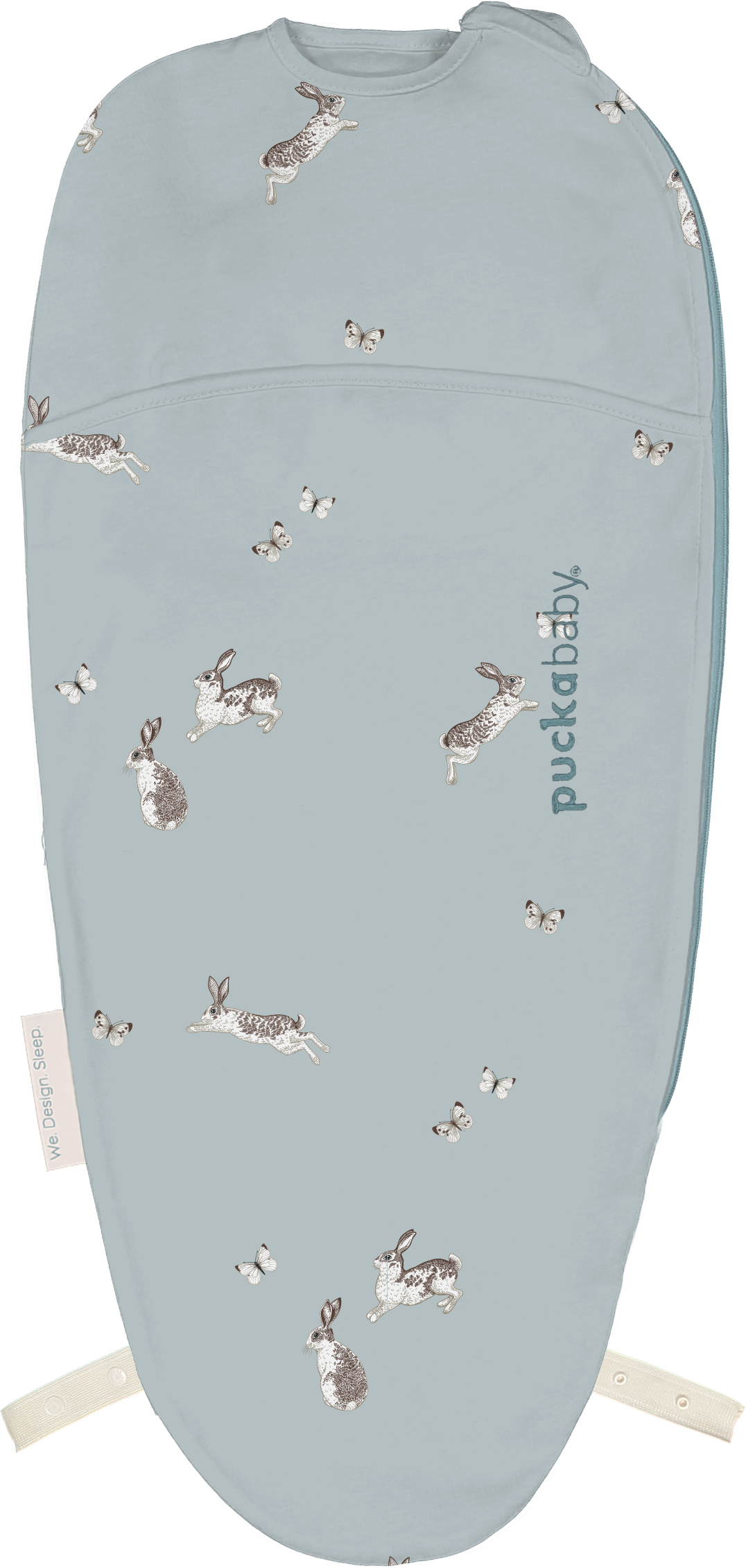 Puckababy Slaapzak The Original - Piep - 0/3 M - Cotton | Bunnies