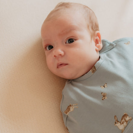 Puckababy Slaapzak The Original - Piep - 0/3 M - Cotton | Bunnies