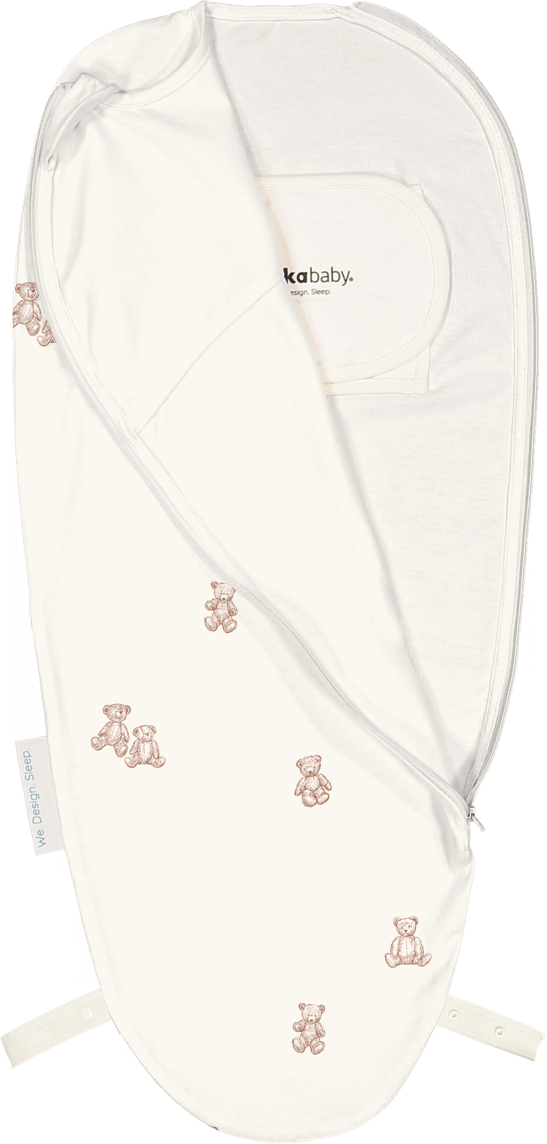 Puckababy Slaapzak The Original - Piep - 0/3 M - Cotton | Teddy Bears