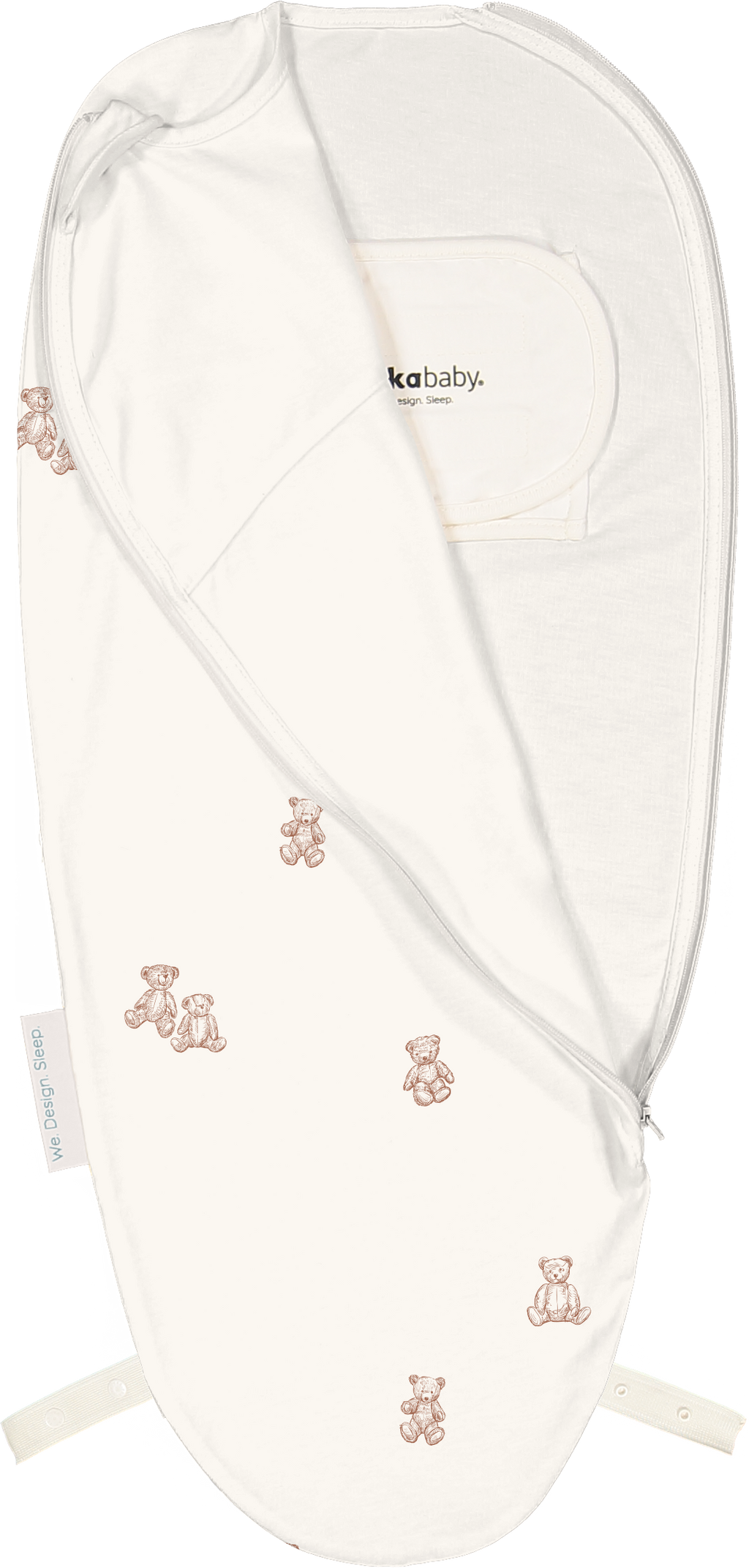 Puckababy Slaapzak The Original - Piep - 0/3 M - Cotton | Teddy Bears