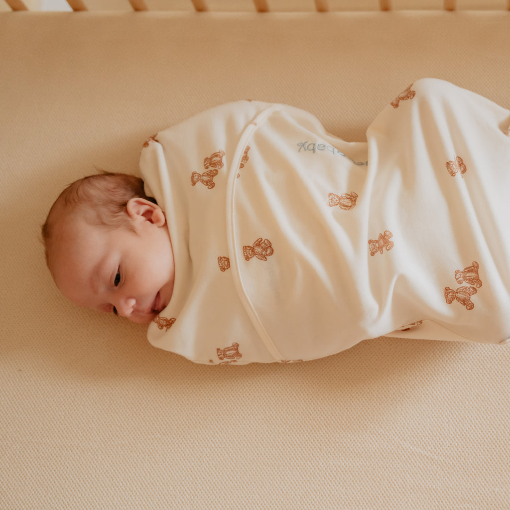 Puckababy Slaapzak The Original - Piep - 0/3 M - Cotton | Teddy Bears