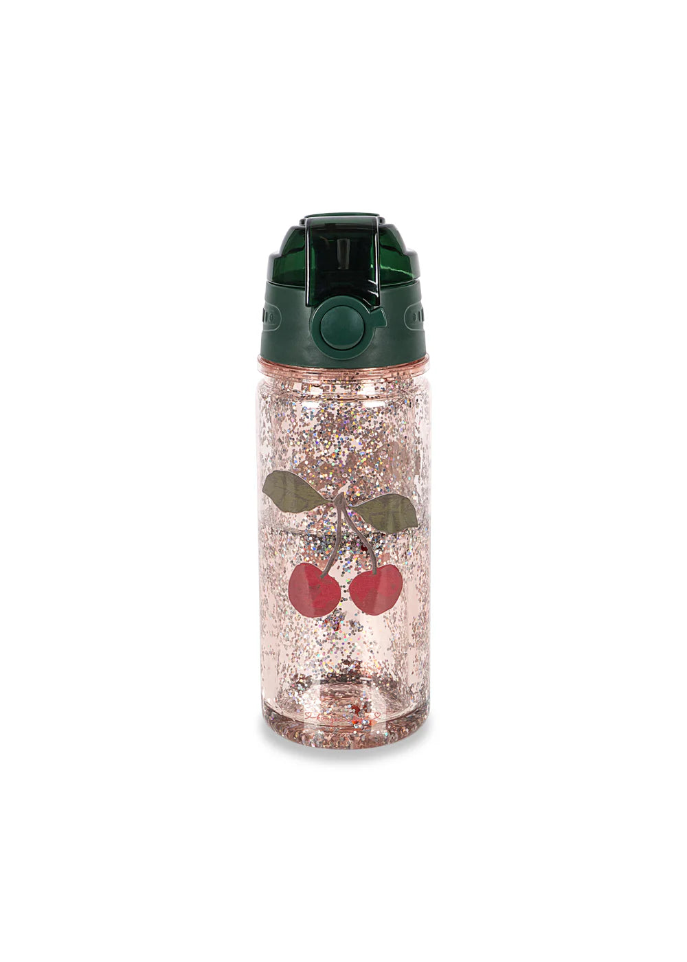Konges Sløjd Glitter Drinkfles | Cherry