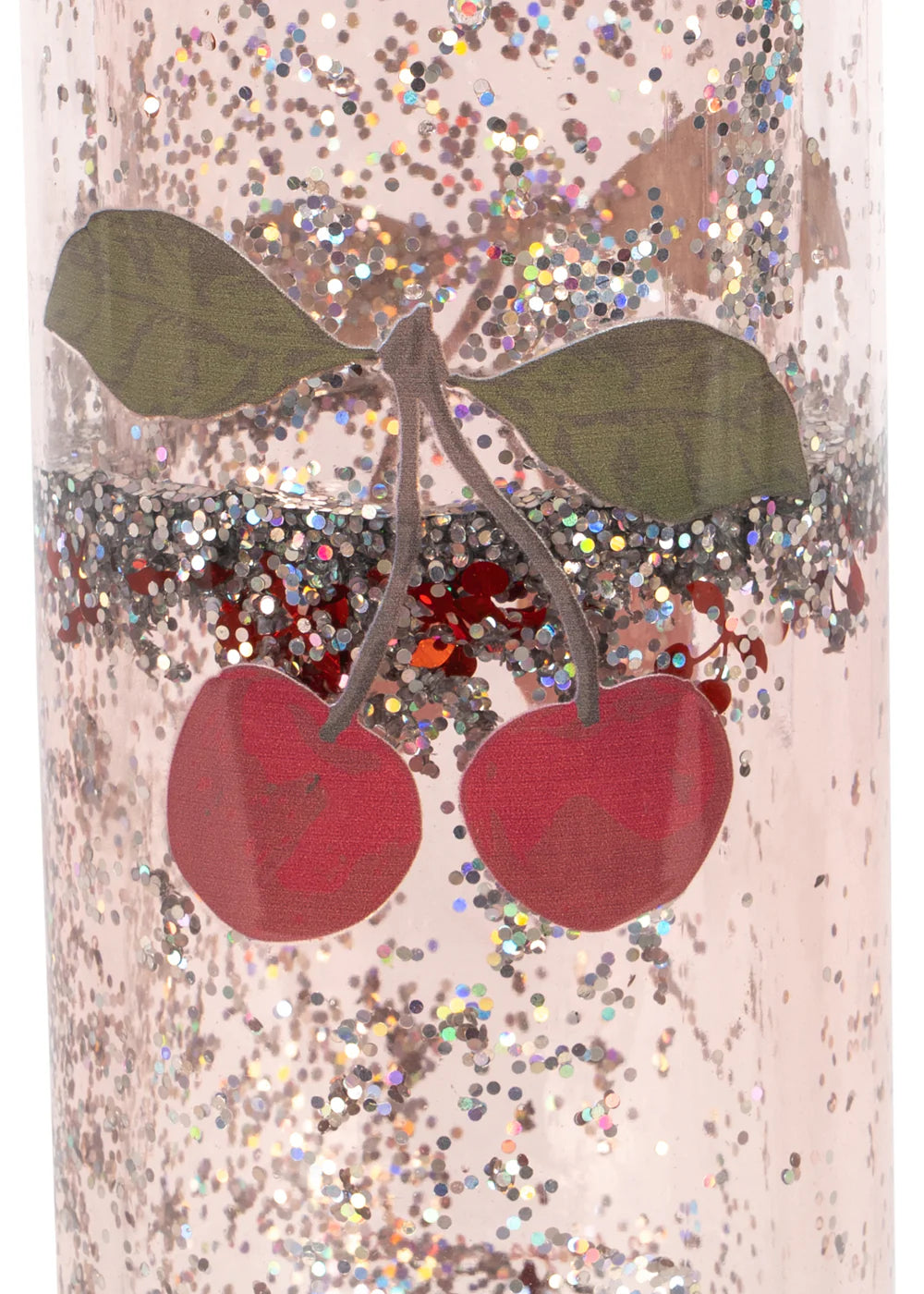 Konges Sløjd Glitter Drinkfles | Cherry