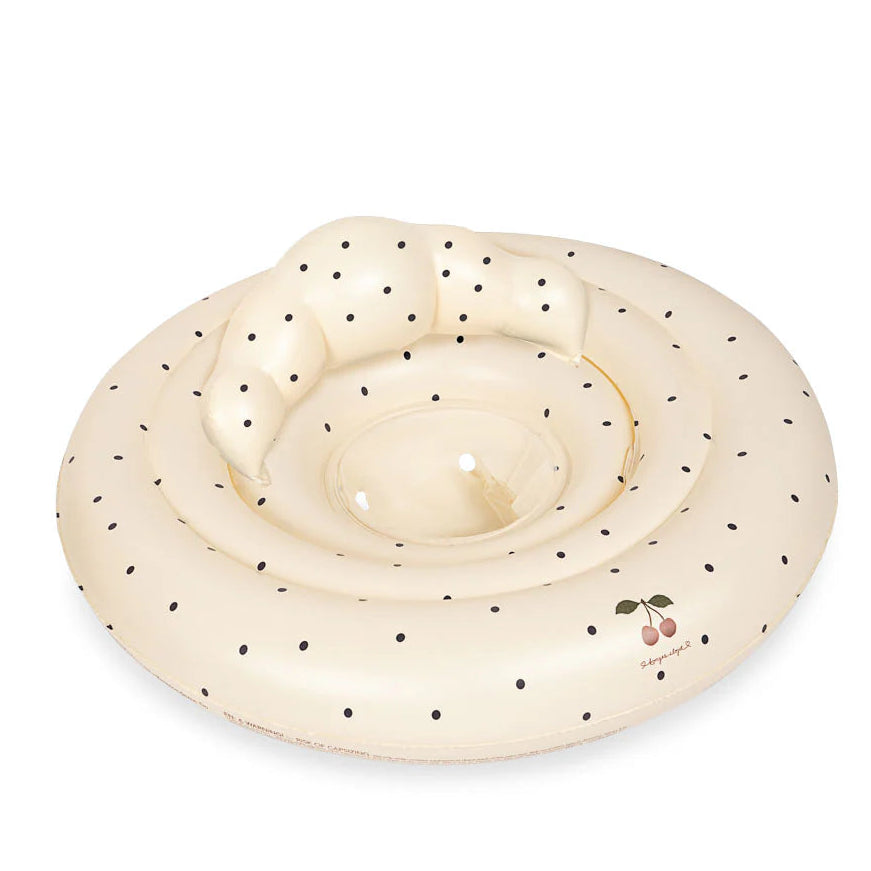 * Konges Sløjd Baby Water Ring | Navy Dot