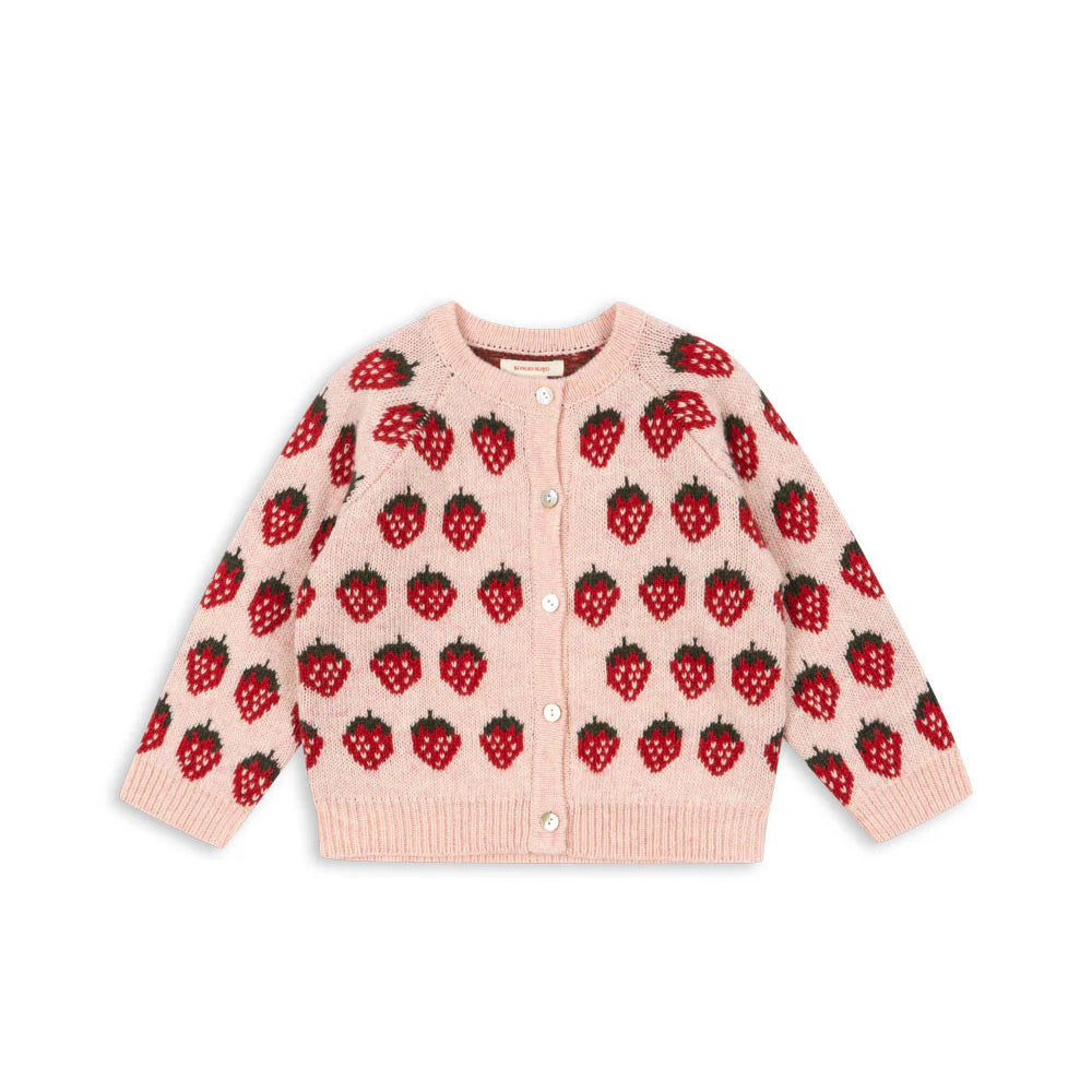 Konges Sløjd Belou Cardigan | Strawberry