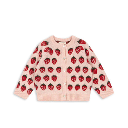 Konges Sløjd Belou Cardigan | Strawberry