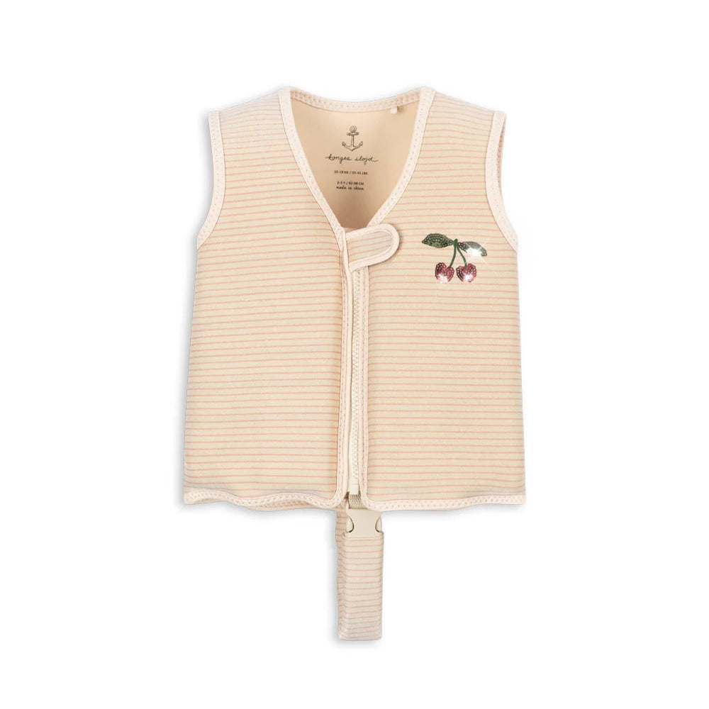Konges Sløjd Zwemvest | Cherry Rose Stripe