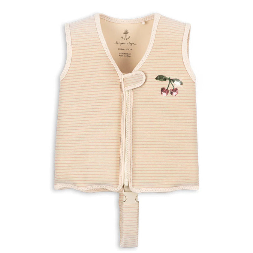 * Konges Sløjd Zwemvest | Cherry Rose Stripe