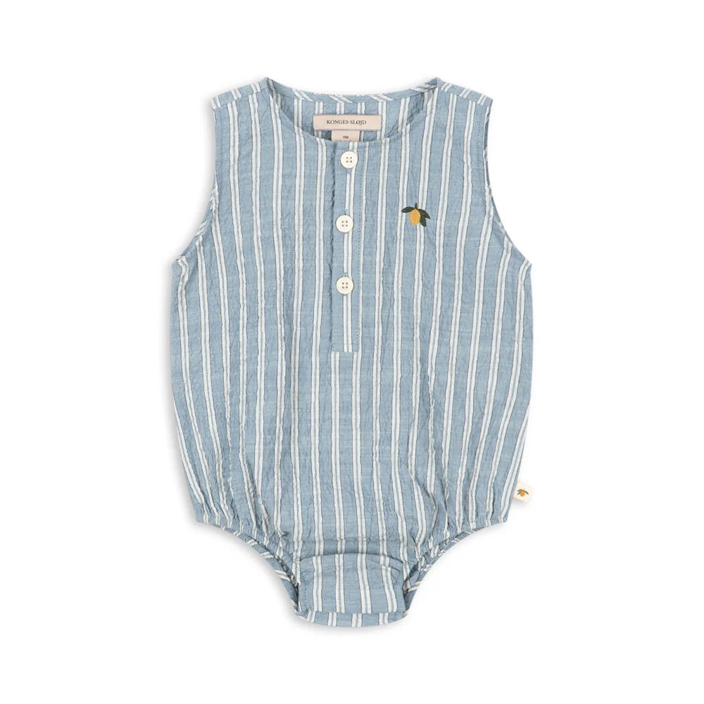 Konges Sløjd Romper Elliot | Trio Blue Stripe