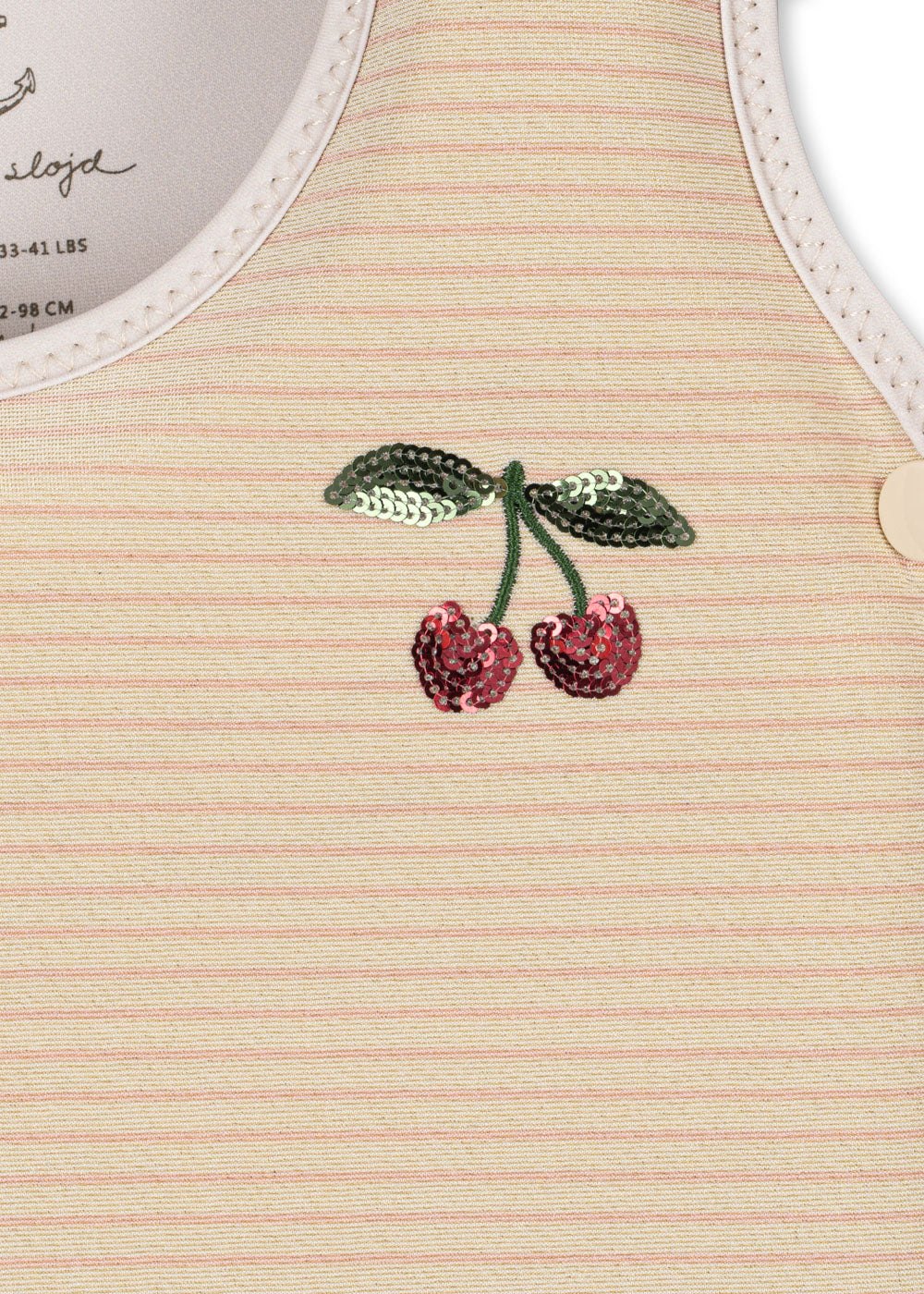 Konges Sløjd Hollis Puddle Jumper Zwemvest Met Zwembandjes | Rose Stripe