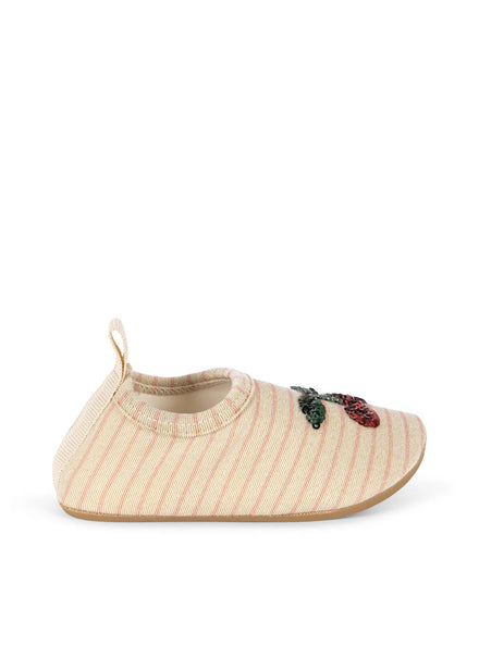 Konges Sløjd Zwemschoentjes Jade | Rose Stripe