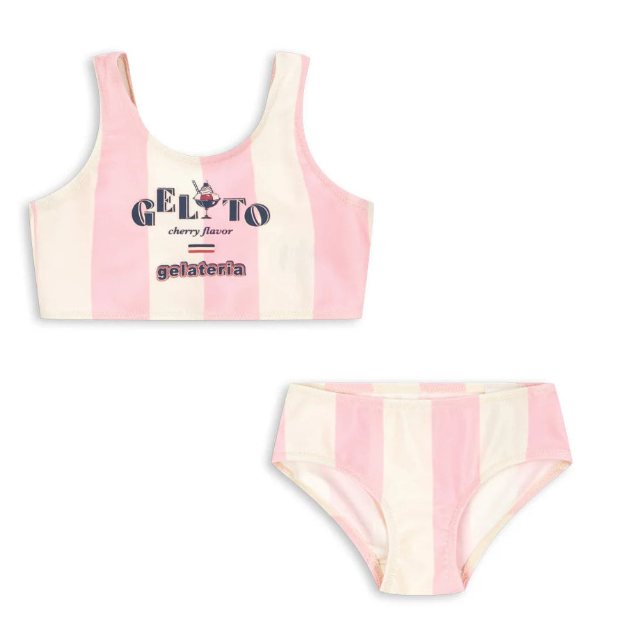 * Konges Sløjd Bikini Pomia | Candy Stripe Rose