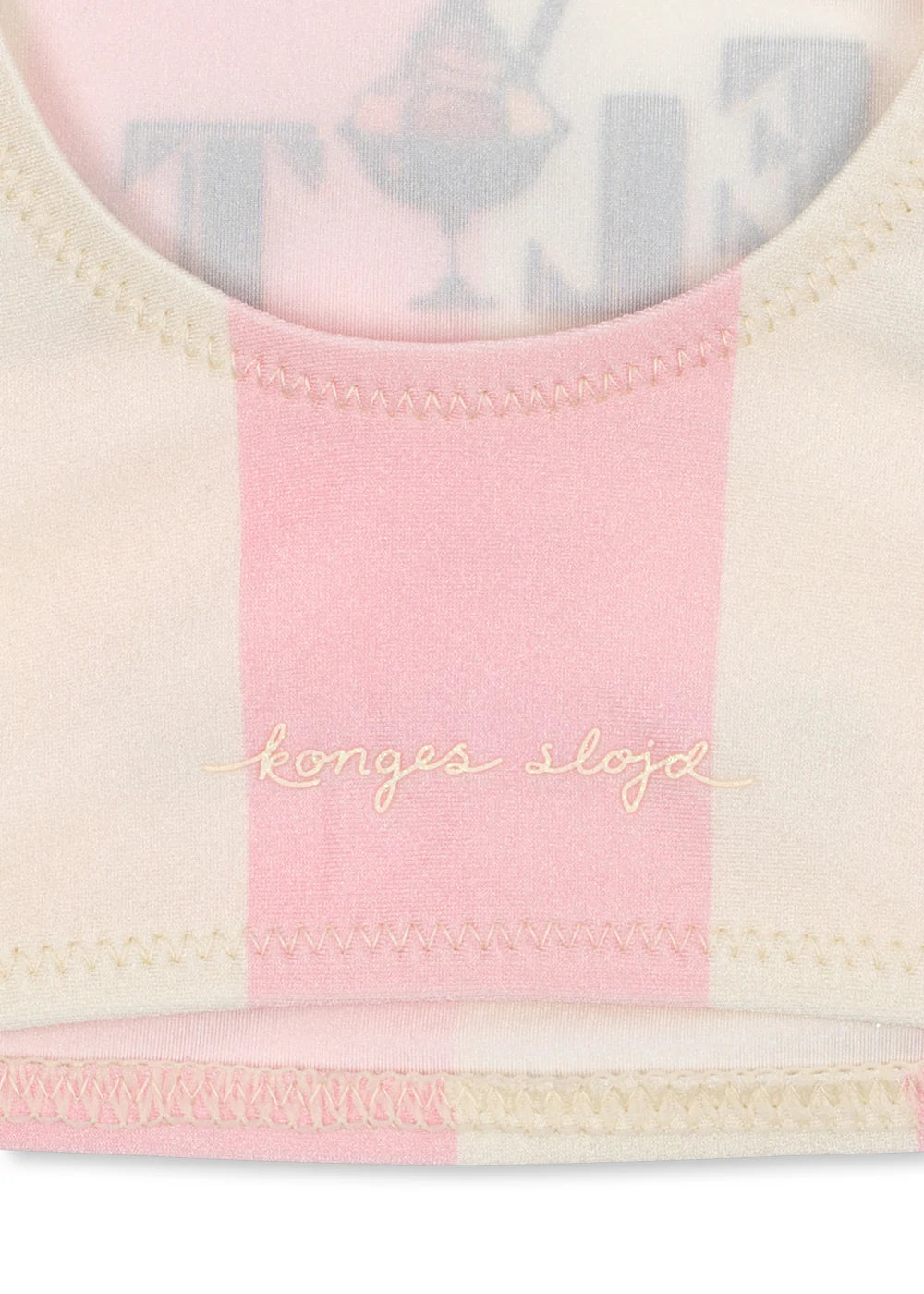 Konges Sløjd Bikini Pomia | Candy Stripe Rose