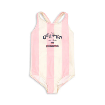 Konges Sløjd Badpak Pomia | Candy Stripe Rose