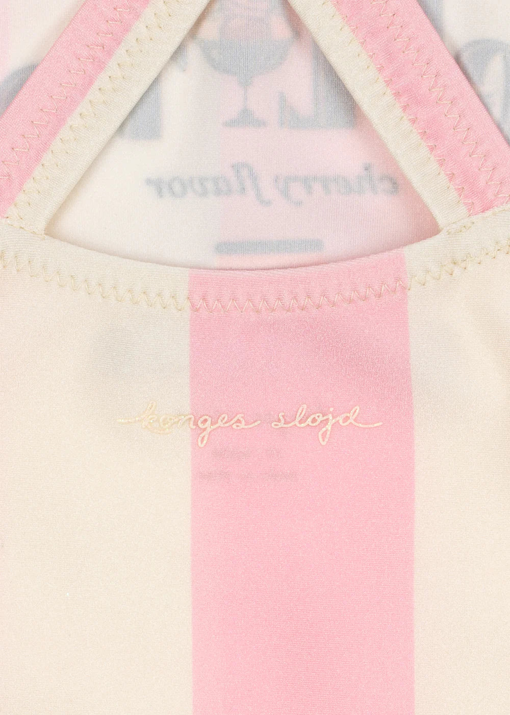 Konges Sløjd Badpak Pomia | Candy Stripe Rose