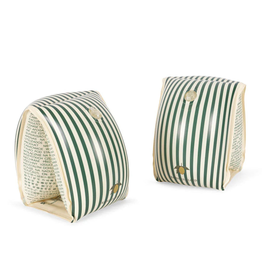 * Konges Sløjd Zwembandjes | Green Stripe