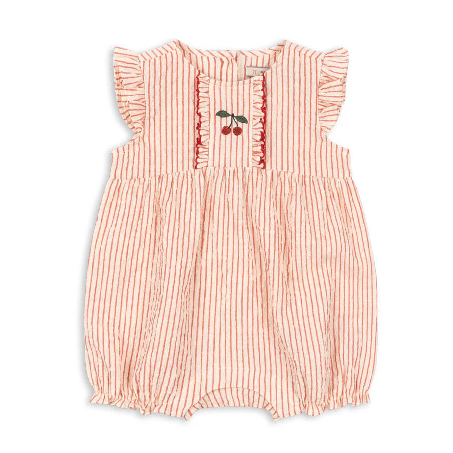 * Konges Sløjd Rompertje Ellie Frill | Amour Stripe