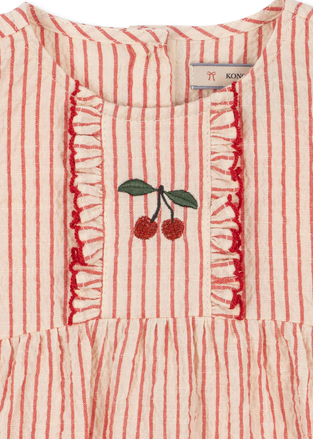 Konges Sløjd Rompertje Ellie Frill | Amour Stripe