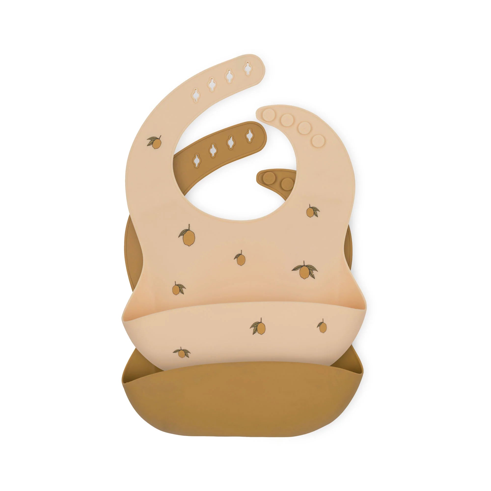 Konges Sløjd Siliconen Slab 2-Pack | Lemon / Almond