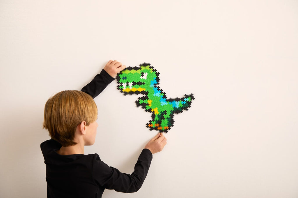 Plus Plus Puzzle By Number | T-Rex