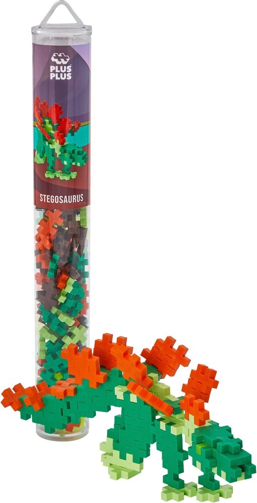 Plus Plus Tube | Stegosaurus