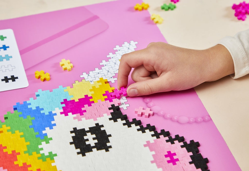 Plus Plus Puzzle By Number | Eenhoorn