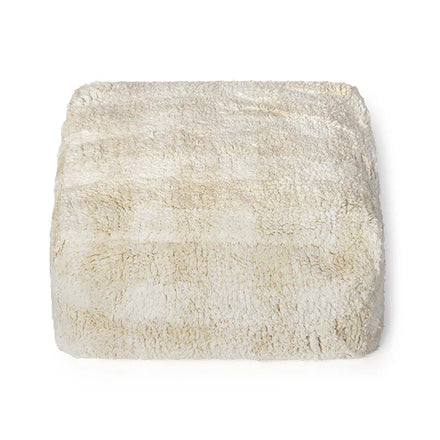 Lorena Canals Pouffe | Vichy Ivory