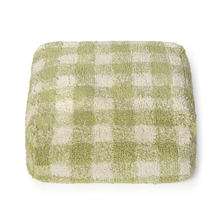 Lorena Canals Pouffe | Vichy Matcha