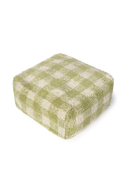 Lorena Canals Pouffe | Vichy Matcha