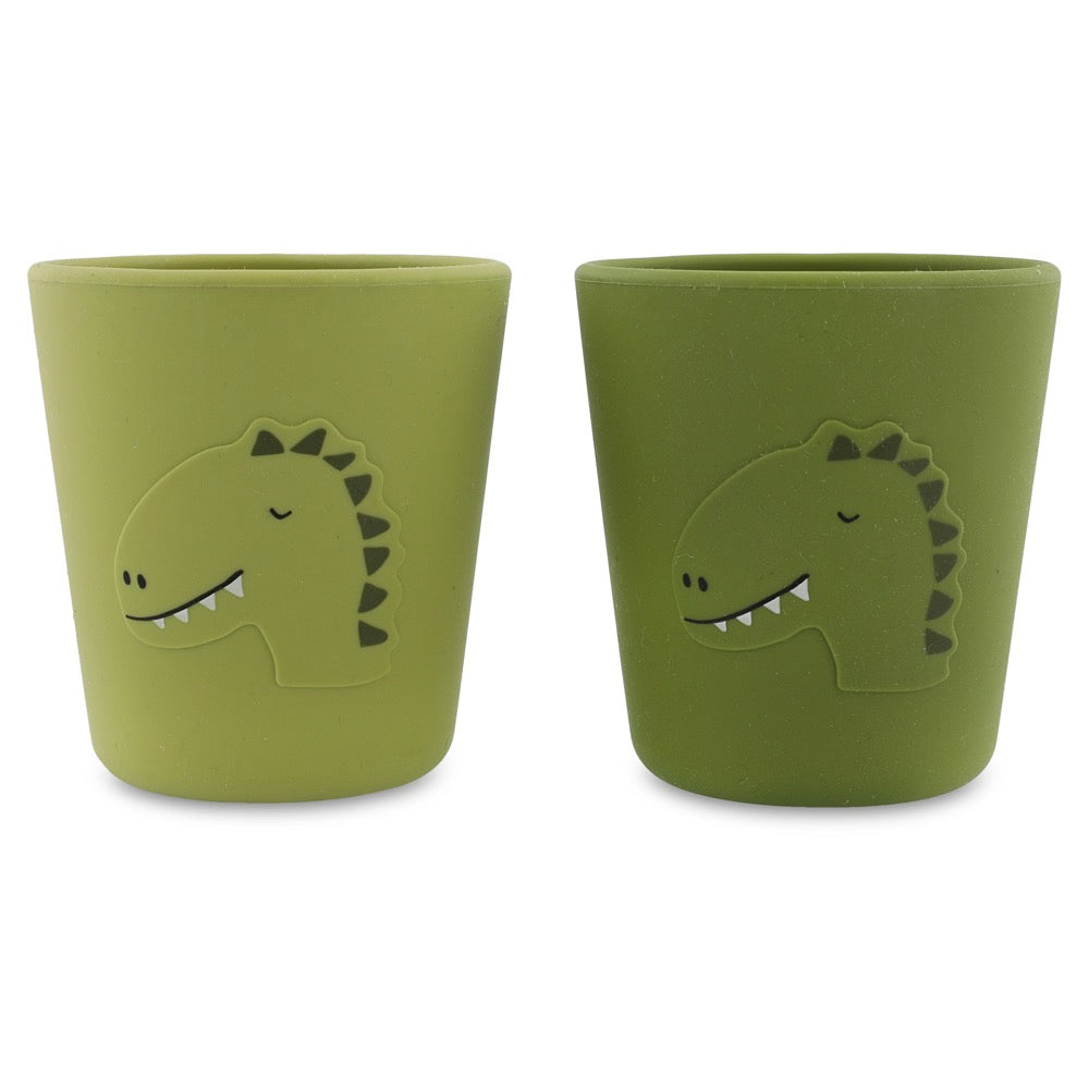 * Trixie Silicone Drinkbeker 2-Pack | Mr. Dino
